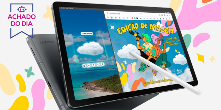 Galaxy Tab S10 Lite 5G (256 GB) tem menor preço desde março com 42% OFF no Magalu